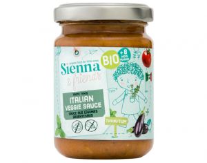 SIENNA AND FRIENDS Ma Premire Sauce Italienne Veggie - 130g - Ds 8 mois