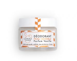 CLMENCE & VIVIEN Dodorant Crme Peaux Sensibles Vanille - 50 g