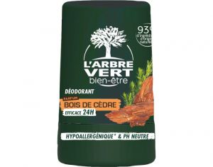 L'ARBRE VERT BIEN-TRE Dodorant Bille Homme Bois de Cdre Fougre - 50ml