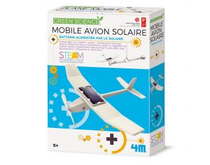 4M Kit de Fabrication - Avion Solaire - Ds 6 ans