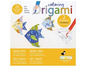 FRIDOLIN Coloring Origami - Poisson - Ds 6 ans