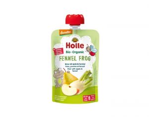 HOLLE Gourde Poire Pomme Fenouil - 100 g - Ds 6 mois